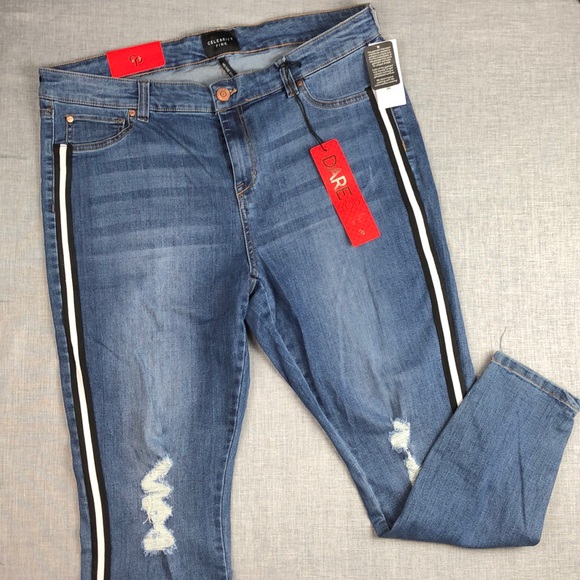celebrity pink jeans size 18